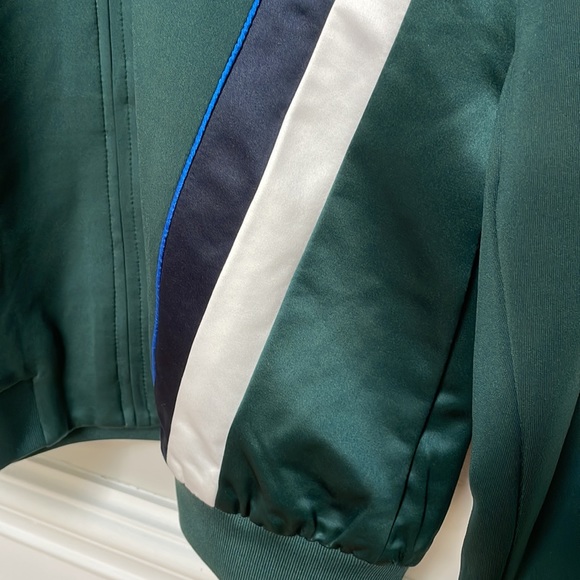 NWT TOPMAN Bodders Front Zip Bomber Track Jacket - Picture 5 of 12